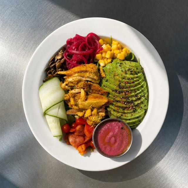 CHICKEN BOWL.